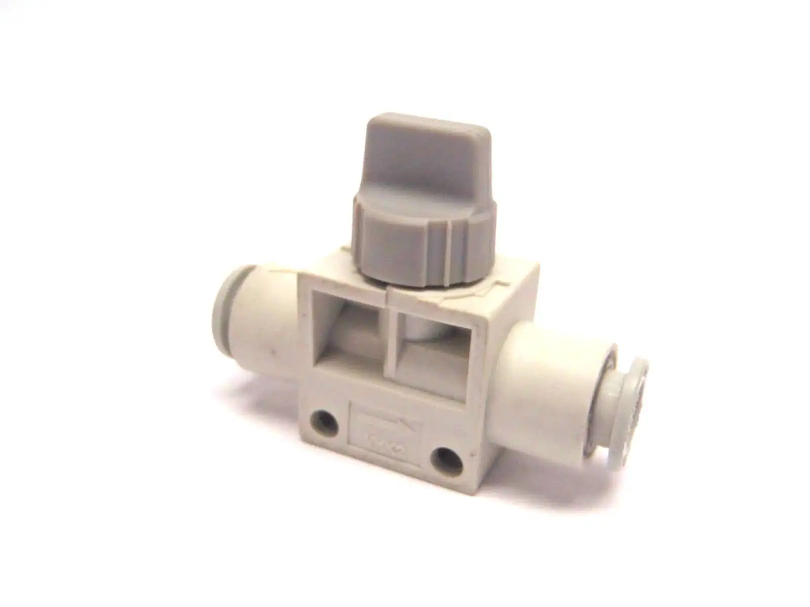 VHK2 10F | SMC -10F Pneumatic Air Finger Valve Gray 10mm VHK2 - Used