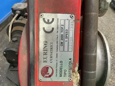 Used EURING CM 2000 TOP 2 Angle Bending Rolls Ohio US | HGR 24 #1414078