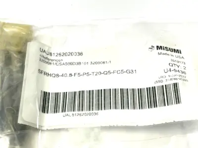 SFRHQ8-40.8-F5-P5-T20-Q5-FC5-G31 | MiSUMi  Rotary Shaft LOT OF 2 - New