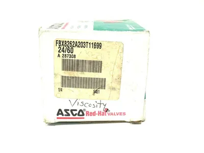 NEW ASCO FBX8262A203T11699 SOLENOID VALVE 24/60