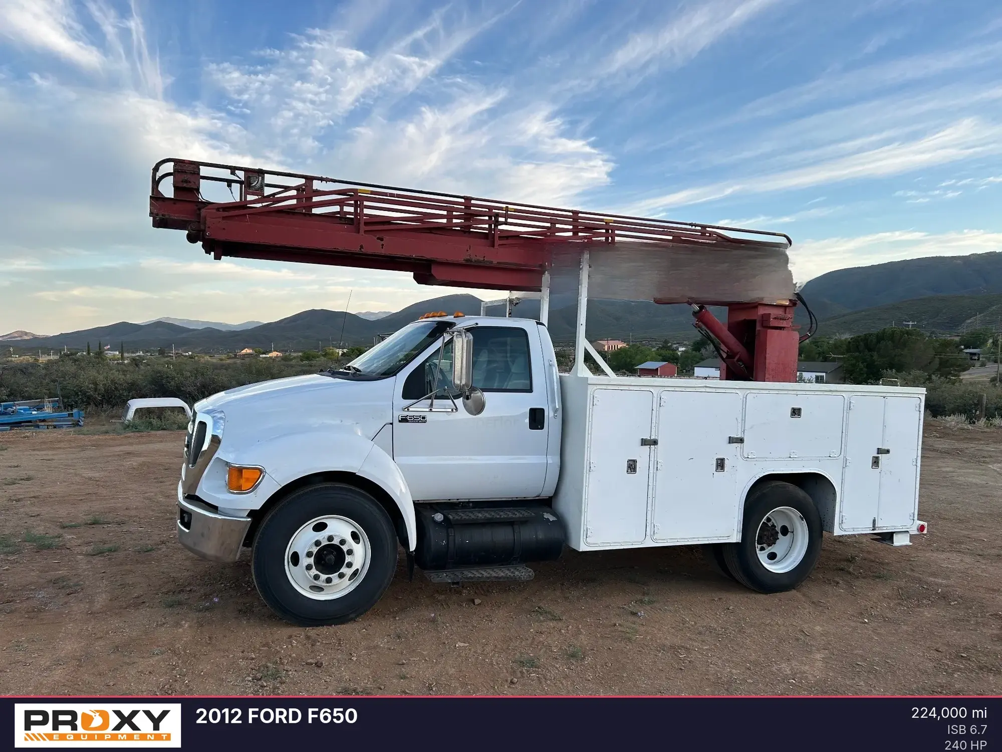 Used 2012 FORD F650 Service & Utility Trucks Arizona US | Proxy Equipment #1426075