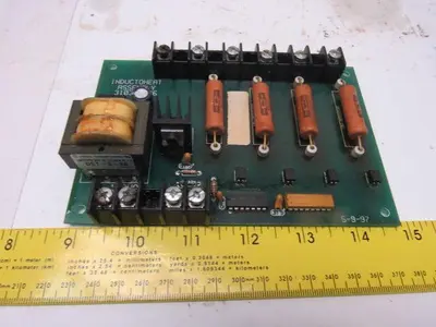 Inductoheat 31035-826 PC Circuit Board Assembly Card