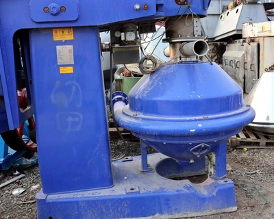 Alfa-Laval CH-30-POF Merco nozzle centrifuge, Ferralium 225.