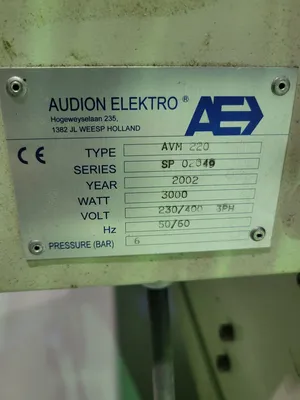 USED 2002 AUDION ELEKTRO AVM200