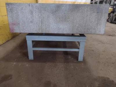 8' X 4' X 14" CHALLENGE PRECISION LAYOUT INSPECTION GRANITE TABLE: STOCK #23793