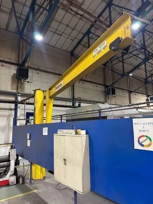 Pelloby Jib Crane 4m arm Material Handling | Bowland Trading Ltd (7)