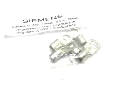 A5E01194948,DIN46234-8-16 | Siemens A5E01194948 Ring Cable Lug DIN46234-8-16 PKG OF 5 - New