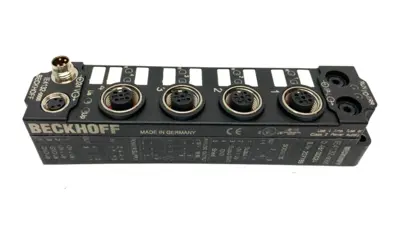 USED BECKHOFF 4-CHANNEL ANALOG OUTPUT EXTENSION BOX