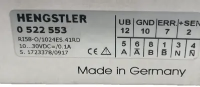 USED HENGSTLER 0522553 ENCODER RI58-O/1024ES.41RD G0522553