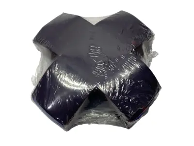 NEW SAFETYTAC SQUARED X'S BLUE FLOOR MARKING STICKER TEAR IN BAG PKG OF 25