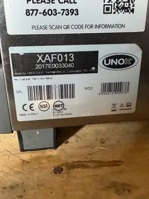 Cadco Lisa Unox XAF013 Countertop Convection Oven Fully Refurbished