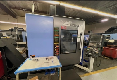 2020 DOOSAN DVF 5000 MACHINING CENTERS, VERT., N/C & CNC, 5-AXIS | Wheeler Machinery Sales (1)
