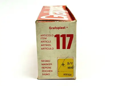 New | in-Stock Grafoplast 117 Blank Label Michigan US | Maverick Industrial Sales #1396275