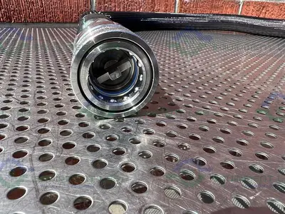 USED HUBER INSULATED CHILLER HOSE 54" W/ DIXON FS-8VF8-SS 1" QUICK DISCONNECT