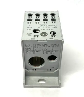 USED ALLEN-BRADLEY SER. A ENCLOSED POWER DISTRIBUTION BLOCK 335A