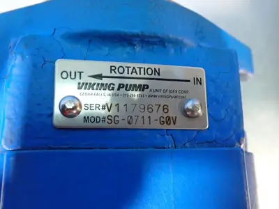 Used VIKING PUMP SG0711G0V Pumps Ohio US | HGR 24 #887082