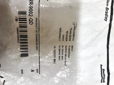 Used ALLEN-BRADLEY / ROCKWELL AUTOMATION 42GRR-9002-QD Photoelectric Sensors Michigan US | ND Industrial Surplus #1505946