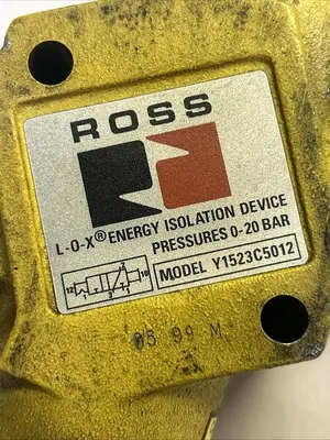 Used ROSS Y1523C5012 Pump & Valve Parts Ohio US | Surplus Asset Holdings #1239999