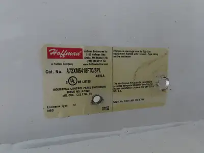 Used HOFFMAN _UNKNOWN_ Electrical Boxes Indiana US | Arrow Industrial #1408332