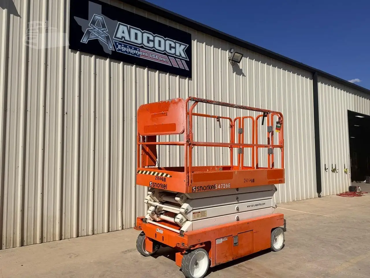 Used 2018 SNORKEL S4726E Scissor Lifters Texas US | Adcock Equipment USA #1524606