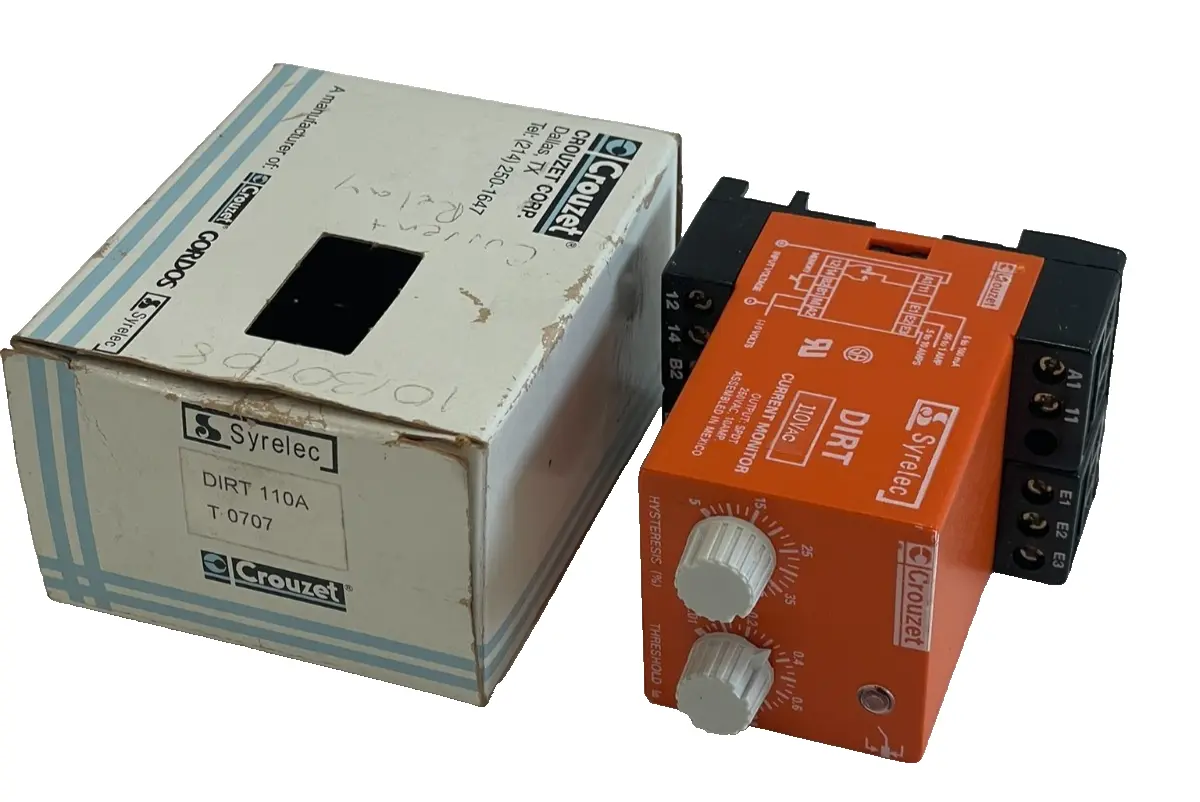 NEW CROUZET DIRT 110A CONTROL RELAY DIRT110A