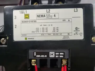 USED SQUARE D MODEL 6