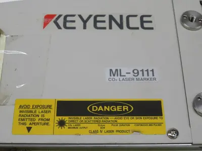 Used KEYENCE ML-9111 3-AXIS CO2 Miscellaneous Laboratory Equipment Texas US | Aucto #1455867