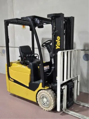 Used 2016 YALE ERP025VC 3-Wheel Sit down Electric Counterbalance Forklifts Pennsylvania US | National Lift Equipment #1381992