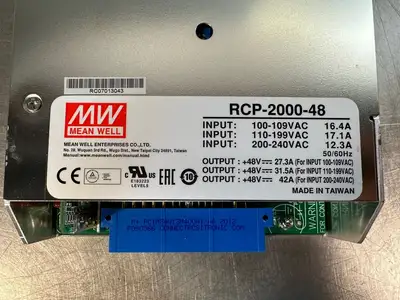 Mean Well RCP-2000-48 Power Supply (9.4.2)
