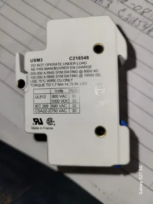USED Ferraz Shawmut + Mersen USCC31