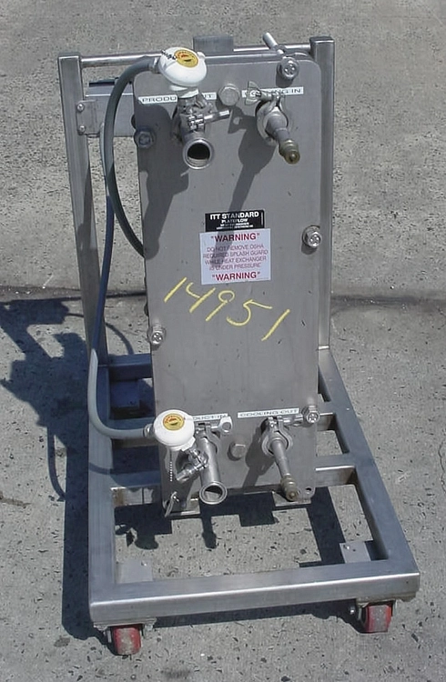 Used ITT STANDARD "PLATEFLOW" PF321 Heat Exchangers New Jersey US | Champion Trading Corporation #423707