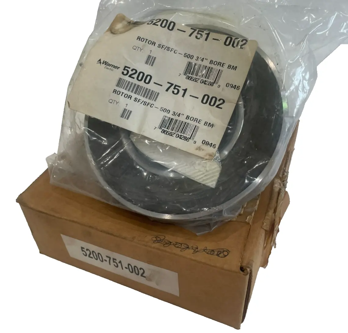 NEW WARNER ELECTRIC 5200-751-002 CLUTCH BRAKE 5200751002