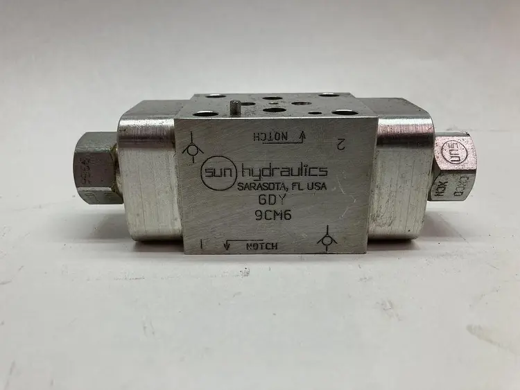 Used SUN HYDRAULICS GDY 9K75 Pump & Valve Parts Ohio US | Surplus Asset Holdings #1246335
