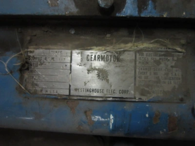 30 HP Westinghouse Ball Mill Drive