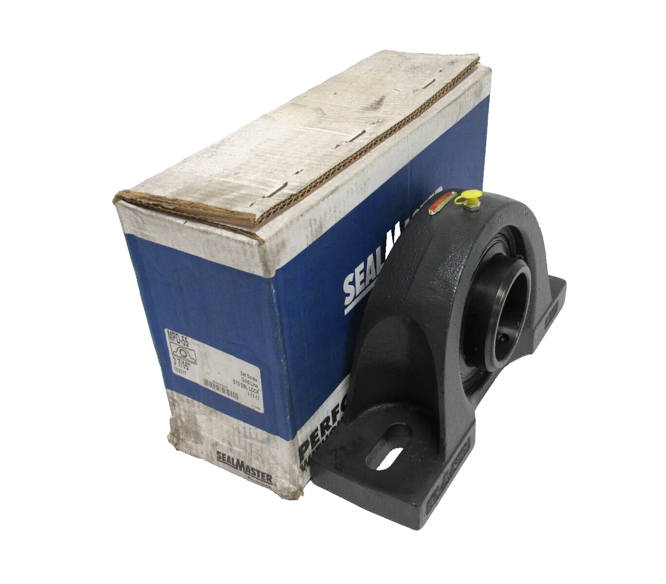 NEW SEAL MASTER MPD-55 PILLOW BLOCK BEARING 3-7/16" MPD55