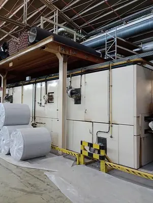 USED 1982 BRÜCKNER BACK COATING LINE
