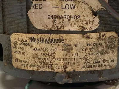 USED WESTINGHOUSE 319P877
