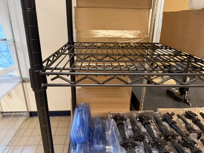 (1) Metro style rack, 36" x 18" x 73" tall, does not include contents, rack only.