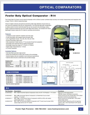 2020 FOWLER R400-FT2-E COMPARATORS | Prime Machinery (9)