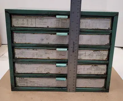 USED SUNNEN CABINET - 5 DRAWER