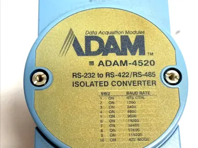 USED ADVANTECH ISOLATED RS-232 TO RS-422/485 CONVERTER 3KV 115.2KBPS