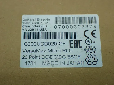 NEW GE IC200UDD020CF