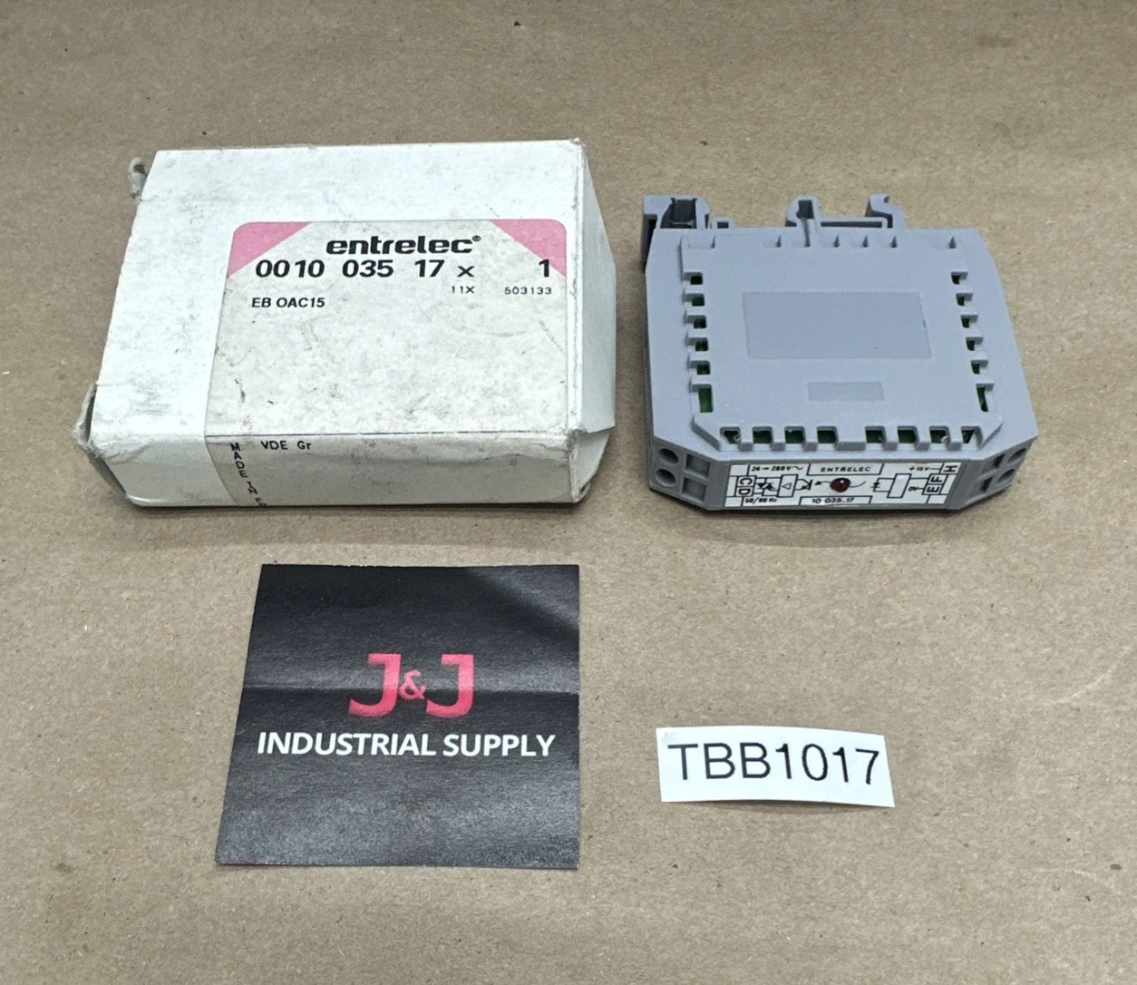 NEW Entrelec 0010 035 17