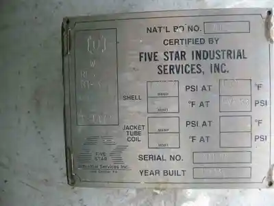 USED FIVE STAR INDUSTRIAL SERVICES NA