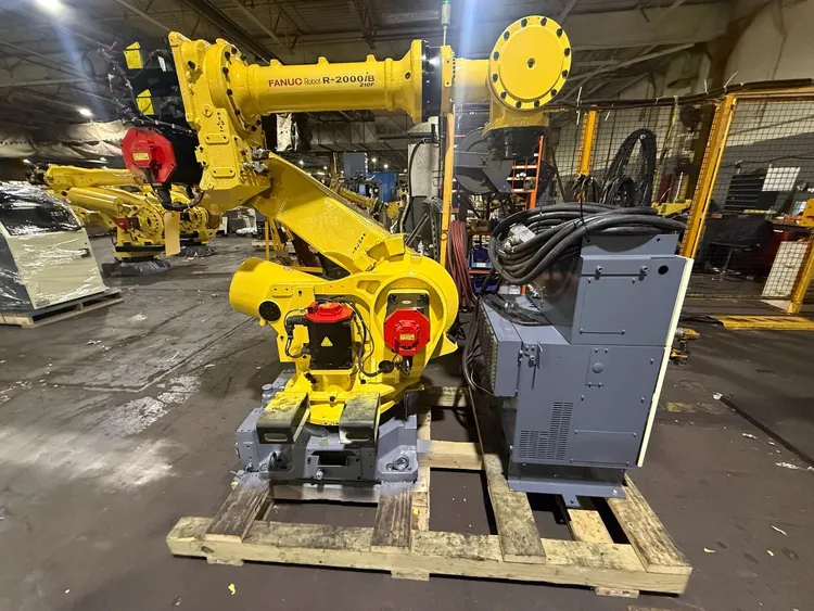Used 2014 FANUC R-2000IB/210F + R30IB Robots Michigan US | iGAM Industrial Marketplace #1098447