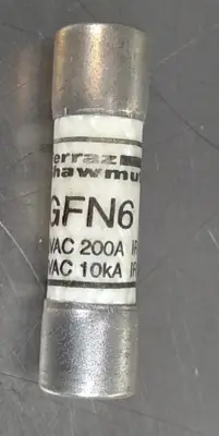 FERRAZ SHAWMUT GFN6 FUSE Loc4E42