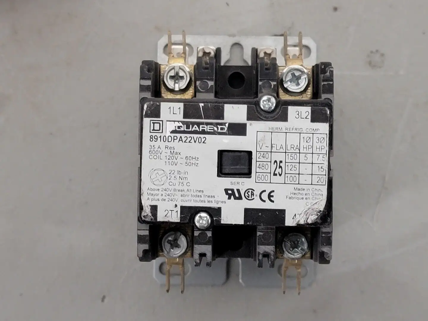 USED SQUARE D 8910DPA22V02