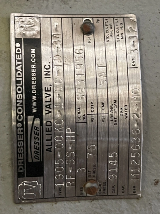 Used Consolidated Dresser _UNKNOWN_ Valves/Fittings Minnesota US | Peak Machinery, Inc. #285767