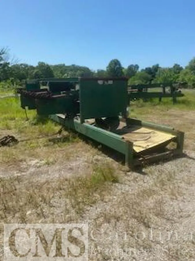 USED BREWCO 2 HEAD CUTOFF SAW WITH 4 STRAND DECK
