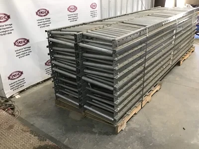 Dematic 43001800-343784 Roller Conveyor 140 GR138 3.5″ H 12″